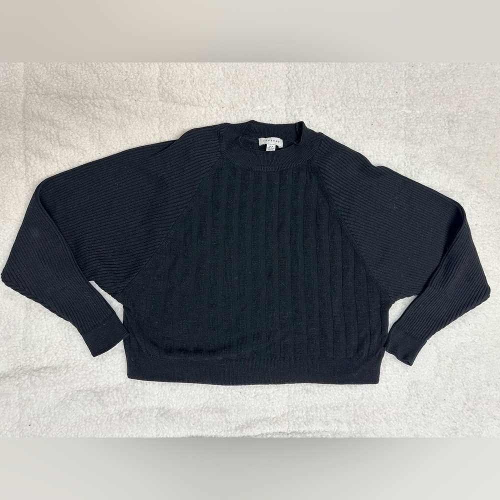 topshop cropped knit sweater size 8/10